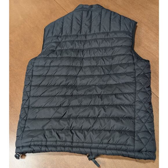 Ace Of Diamond Men's Vest Size M Black Full Zip Quilted Lined Pockets Orig $109 - Picture 7 of 7